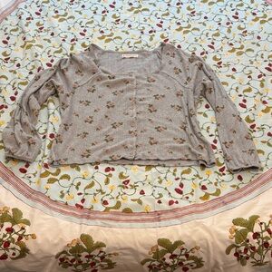 Lucky Brand Soft and Lovely Button Down Sweater